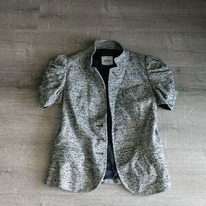 Moschino Wool Puff Sleeve Jacket